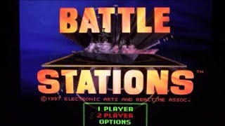 Battle Stations PS1 Gameplay Review  Hidden Gem [upl. by Tyrus]