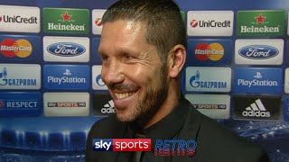 Diego Simeone after reaching the Champions League Final with Atletico Madrid for the 1st time [upl. by Atived]