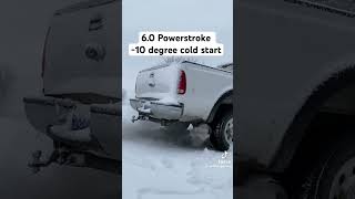 60 Powerstroke cold start [upl. by Leelahk]