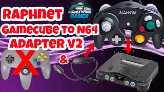 Raphnet Nintendo GameCube Controller to Nintendo 64 Adapter [upl. by Sama932]