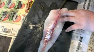 Easy Walleye DeBoning [upl. by Beth430]