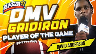 DMV Gridiron Interviews Quarterback David Anderson [upl. by Aziar]