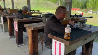 50M Rimfire Benchrest Match  June 2 2024 [upl. by Aihcats]