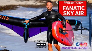 PRESENTATION FANATIC SKY AIR PREMIUM  REVIEW INFLATABLE WINGFOIL BOARD [upl. by Mashe]