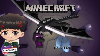 EPS7 MINECRAFT  MELAWAN ENDER DRAGON DAN MENCARI ELYTRA [upl. by Curtis]