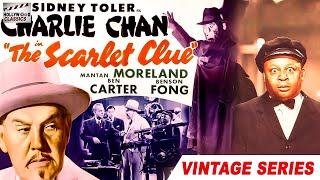 Charlie Chan The Scarlet Clue  1945 l Hollywood Classic Movie l Sidney Toler  Benson Fong [upl. by Siro]