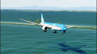 Impossible Landing Most Dangerous Plane Landing with amazing pilot skills eps458 [upl. by Chasse]