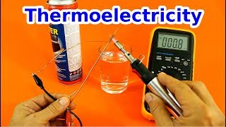 Thermoelectricity Seebeck and Peltier Effect Electricity Generation from Heat [upl. by Eldrida]