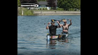 The Champions of the Consumers Energy 74th AuSable River Canoe Marathon [upl. by Bilicki]