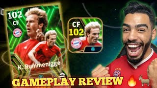 RUMMENIGGE 102 GAMEPLAY REVIEW 🔥 THE BEST PLAYER IN THE GAME  eFootball 24 mobile [upl. by Pandolfi671]