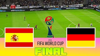 SPAIN vs GERMANY  Final FIFA World Cup 2026  Full Match All Goals  Football Match [upl. by Eivi812]