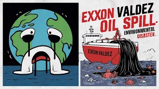 Exxon Valdez Oil Spill Environmental Disaster [upl. by Atteynek]