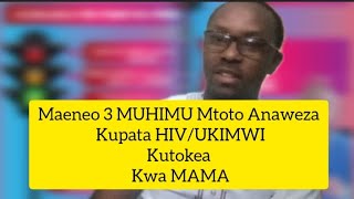 FahamuJinsi MJAMZITO mwenye HIV anavyoweza kumkinga MTOTO Aliye tumboni Asipate UKIMWI [upl. by Llirpa]