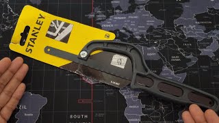 Stanley Mini Hacksaw with 10 in Blade  Review and Testing ⚡ Best Product for DIY Work [upl. by Carolin]