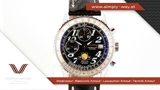 Breitling Navitimer Montbrillant Eclipse Ref A43030 Automatic 4K Detail View [upl. by Amie]