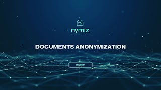 DOCUMENTS ANONYMIZATION DEMO [upl. by Kciderf]