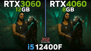 RTX 3060 vs RTX 4060  i5 12400F  Tested in 17 games [upl. by Jessabell]