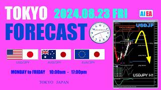 【FX TOKYO FORECAST 20240823 FRI】If a  b ⇒ c GO Entry [upl. by Yddor]