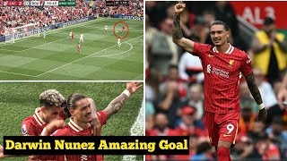 Darwin Nunez Amazing Goal Vs Bournemouth  Liverpool Vs Bournemouth  Premier League [upl. by Dace]