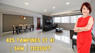 425 Tampines St 41  Tampines  5RM  122sqm [upl. by Elisabetta]