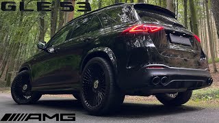 MercedesAMG GLE 53  Pure SOUND Performance Exhaust acceleration ⚠️ [upl. by Lunneta]