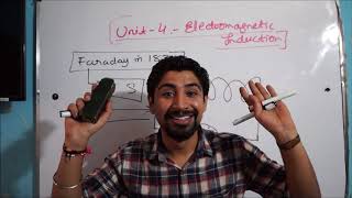 INTRODUCTION TO ELECTROMAGNETIC INDUCTION FARADAY LAW BY DRAMAN SEHGAL [upl. by Benoit]