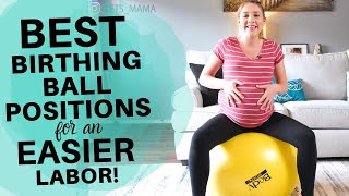 Using Birth Ball during Pregnancy  7 exercises you can do on Birth Ball to prepare for Labor [upl. by Gish968]