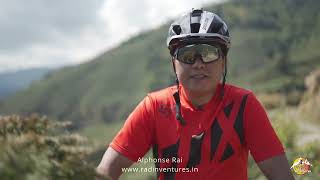 A VISUAL NARRATIVE ABOUT MOUNTAIN BIKING IN DARJEELING  BEST ADVENTURE TOURS IN DARJEELING [upl. by Aihsrop205]