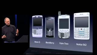 Steve Jobs introduces iPhone in 2007 [upl. by Hoon]