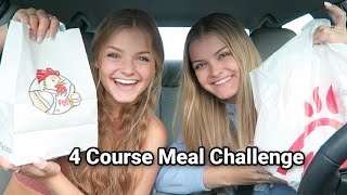 4 Course Meal Challenge [upl. by Avat]