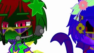 Originals meet Glamrocks FnafMy AUGC [upl. by Tacye]