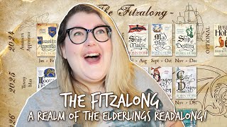 THE FITZALONG ANNOUNCEMENT  ROBIN HOBB REALM OF THE ELDERLINGS READALONG  Literary Diversions [upl. by Aihsitan]