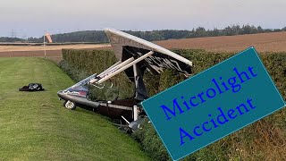 Microlight Accident [upl. by Nilsoj]