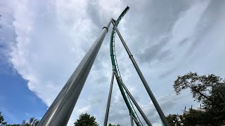 Kings Dominion Vlog 51  Coaster Construction Update [upl. by Ettenowtna189]