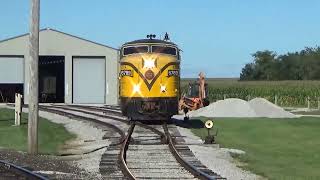 CN FPA4 6789 Runs Light To The Engine Shed At Nelsons Crossing 9724 420 PM [upl. by Aes]