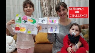 RESİMDEN BİL CHALLENGE ELİF ÇİZDİ LERA İLE YARIŞTIK EĞLENCELİ ALIŞVERİŞ VLOG VİDEO [upl. by Sibley]