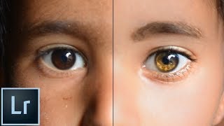 How to Create Stunning Details in the Eyes with Lightroom  Tip 1 [upl. by Naitsabes]