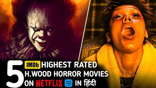 Top 5 Hollywood Horror Movies in Hindi with IMDb Rating  MustWatch Scary Films [upl. by Annaert]