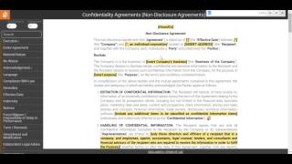 Drafting a NonDisclosure Agreement Intellectual Property Assignment [upl. by Anissej]