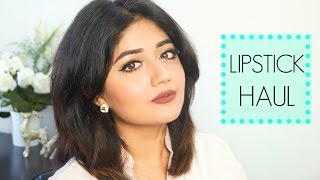 Lipstick Haul from Lifestyle LushLips  corallista [upl. by Padget609]