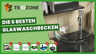 Die 6 besten Glaswaschbecken [upl. by Leirbma]