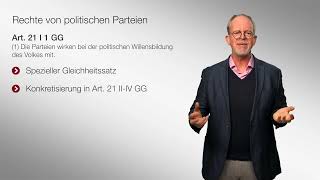 Politische Parteien  Staatsorganisationsrecht  Folge 9 [upl. by Acceber]