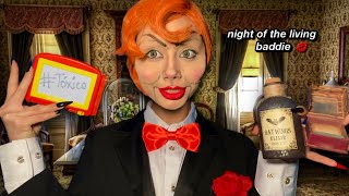 ASMR Slappy the Dummy does your makeup ❤️fast and aggressive personal attention [upl. by Reggie]