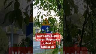 Wodzisław Śląski uwaga Pogotowie straż helikopter  cz 2 [upl. by Bushweller]