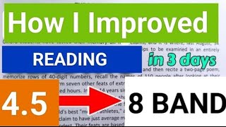 IELTS Reading Tips Never Fail In IELTS Reading ❌  How I Improved READING [upl. by Engedi]