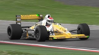 Historic Minardi Day Imola 2017  Minardi PS04B F1 V10 Ferrari 312 B374 Alfa 33TT3 amp More [upl. by Ali]