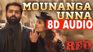 Mounanga Unna 8D Song  RED  Ram Pothineni Nivetha  Mani Sharma  Kishore Tirumala [upl. by Aritak841]