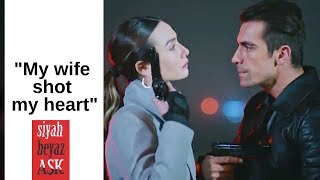 Siyah Beyaz Ask ❖ Ep 24 ❖ quotMy wife shot my heartquot ❖ English ❖ 2019 [upl. by Kenti224]