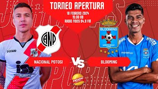 NACIONAL POTOSI VS BLOOMING  APERTURA 2024  FECHA 1 [upl. by Vig]