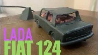 Crash FIAT 124 LADA [upl. by Lauren]